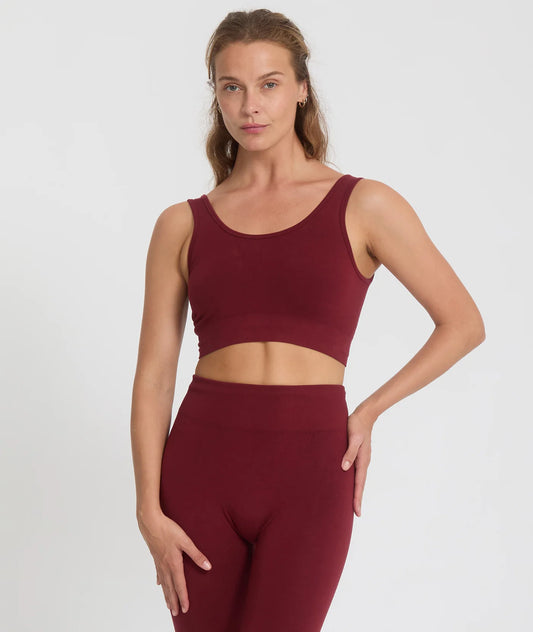 Top sportivo in bambù Yoga Searcher HADU