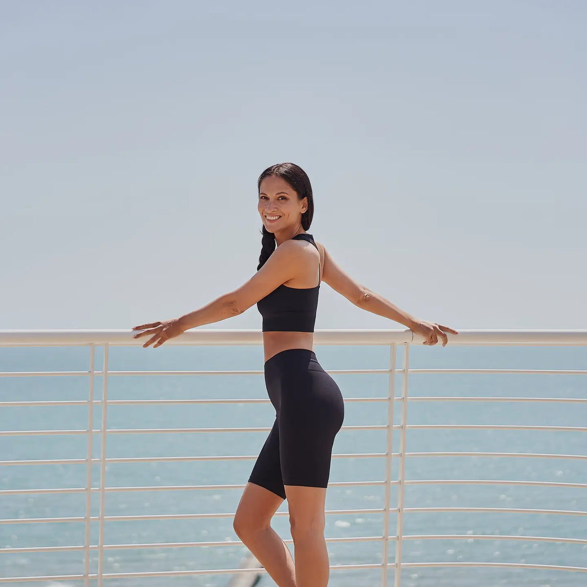 Biker Shorts da donna sportivi Made in Italy - Heart and Soul