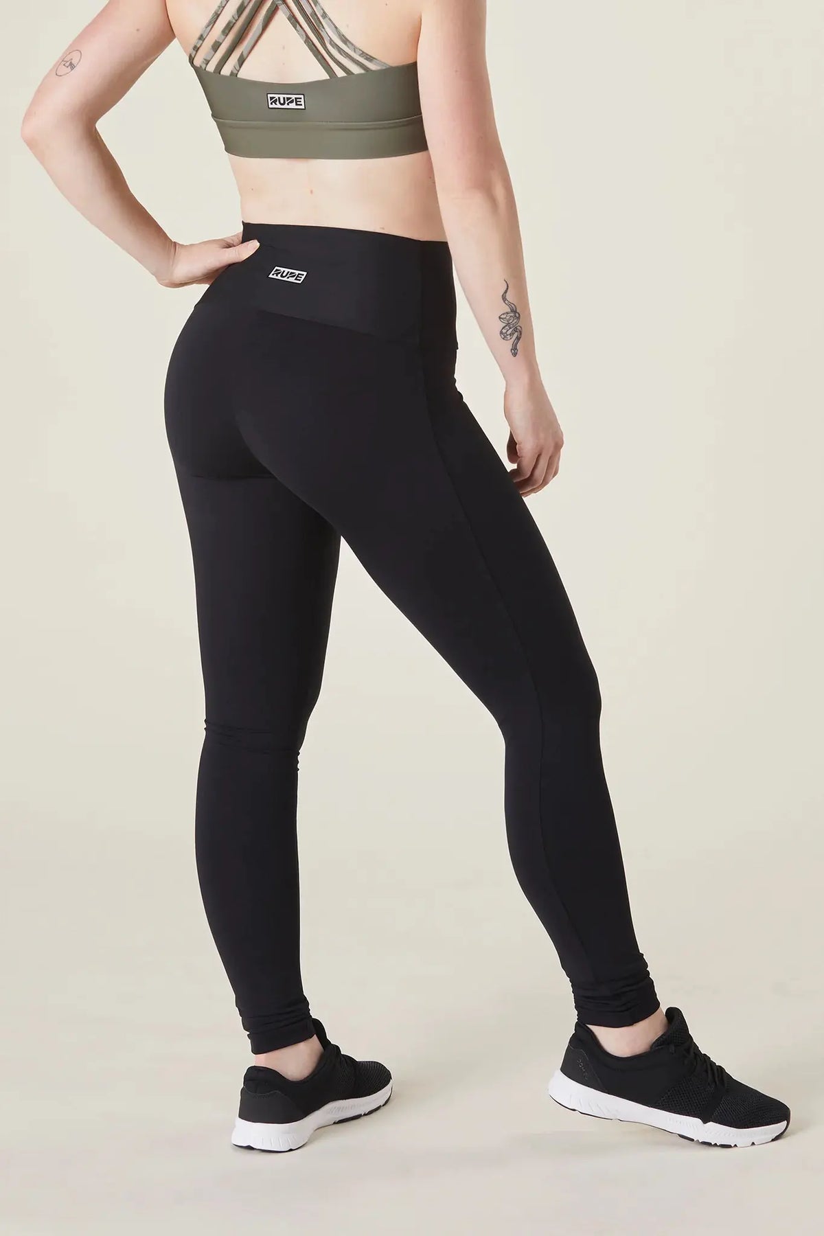 LEGGINGS NERI RUPE