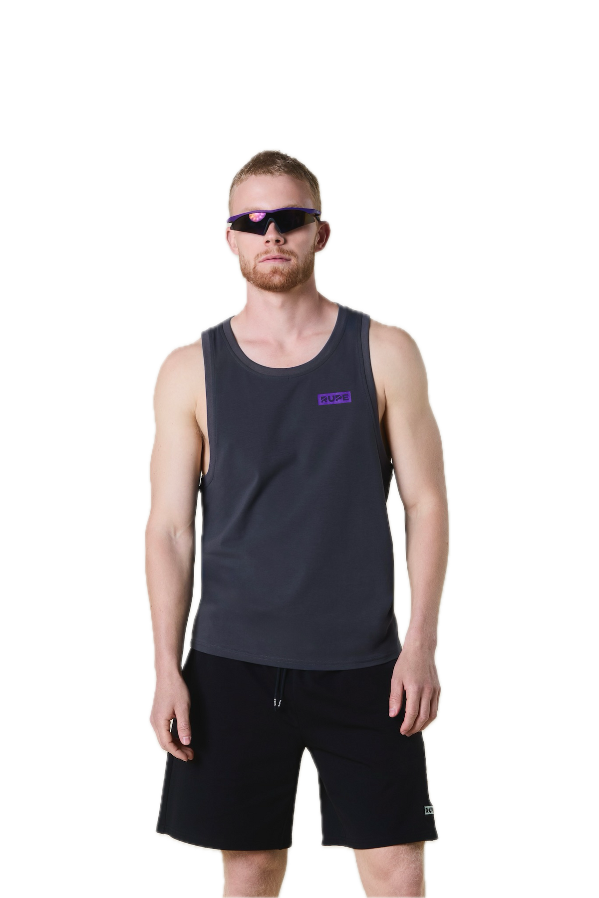 Canottiera Anthracite Purple Uomo - Rupe Clothing