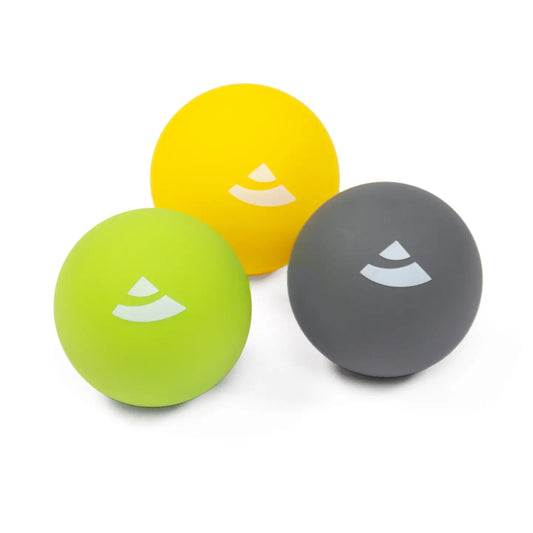 set di 3 palline colorate per trigger point
